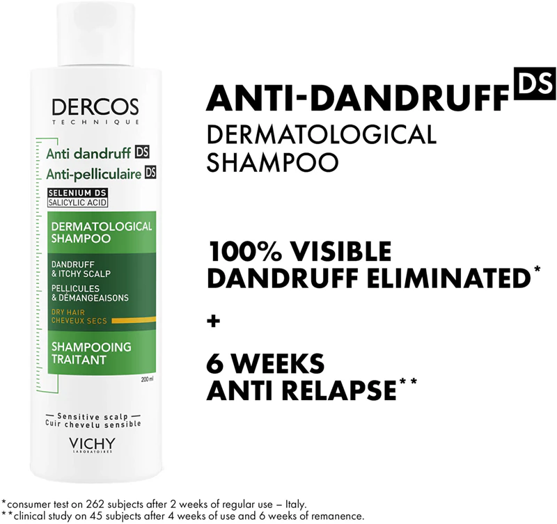 Vichy Dercos Anti-Schuppen Shampoo für trockenes Haar