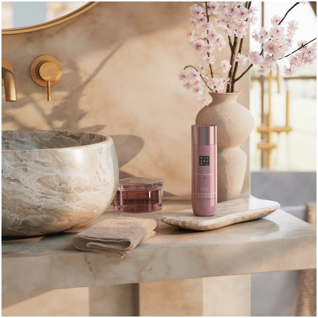 Rituals ulje za tijelo Ulje za tuširanje Ritual of Sakura - 200 ml