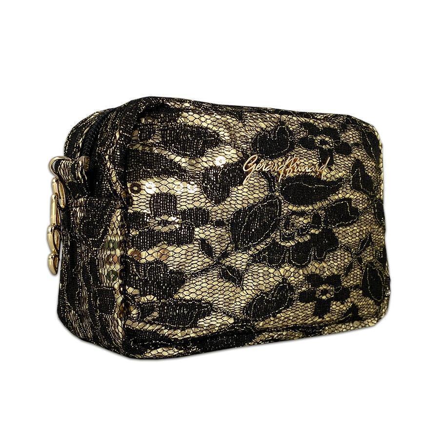 Douglas Accessories čipkasta kozmetička torba/kutija, crna – 1 komad