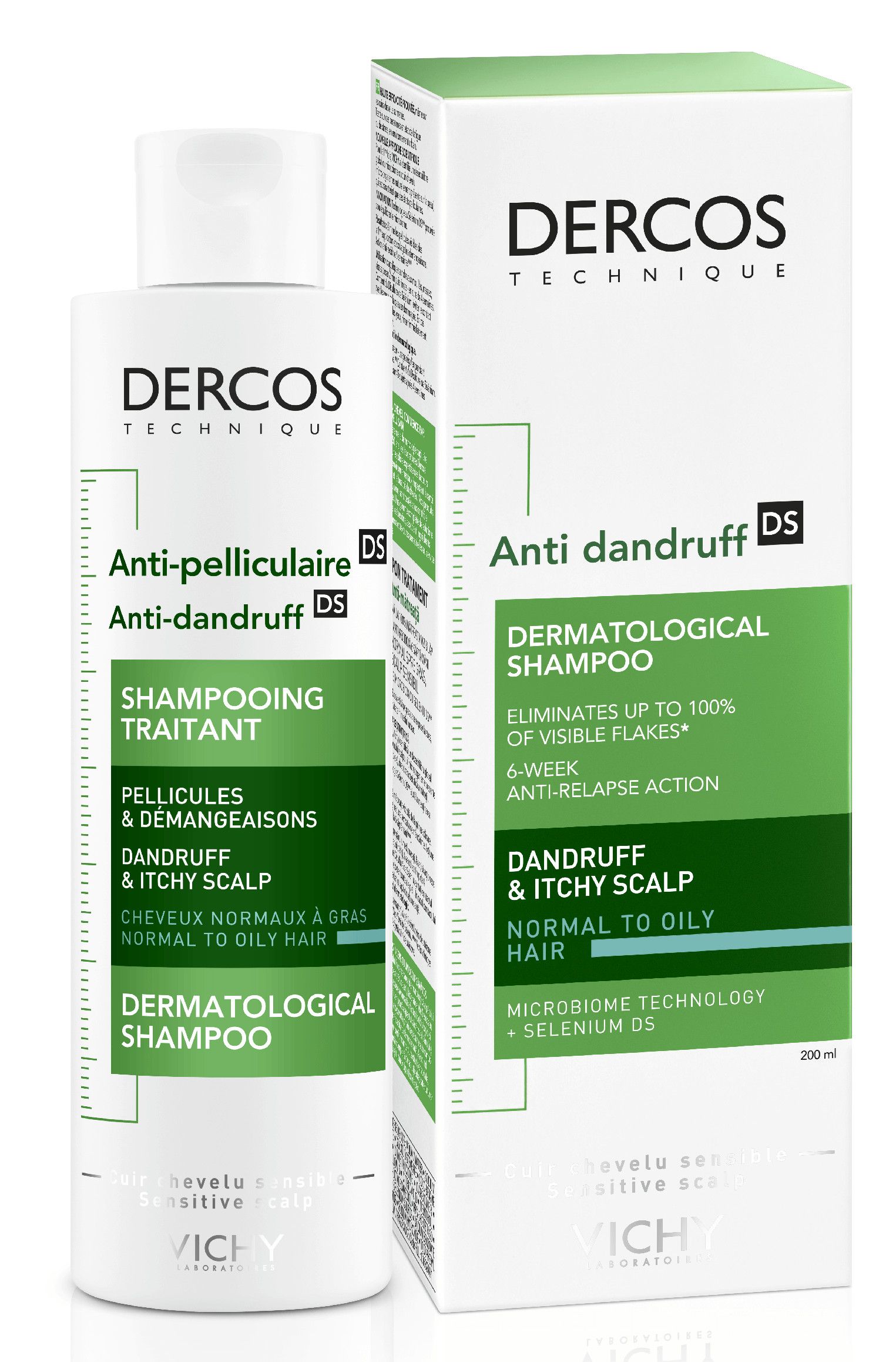 Dercos šampon protiv peruti za masnu kosu Šamponi protiv peruti iz ljekarni