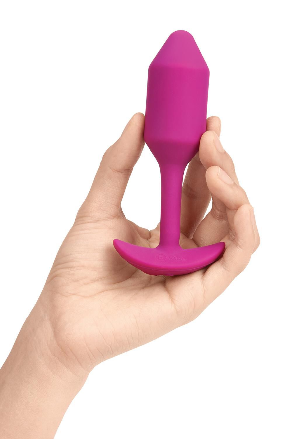 Βύσμα δόνησης B-Vibe Snug 2 ροζ