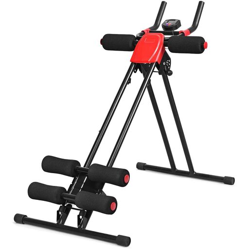  Banc d'entraînement abdominal Costway, banc incliné