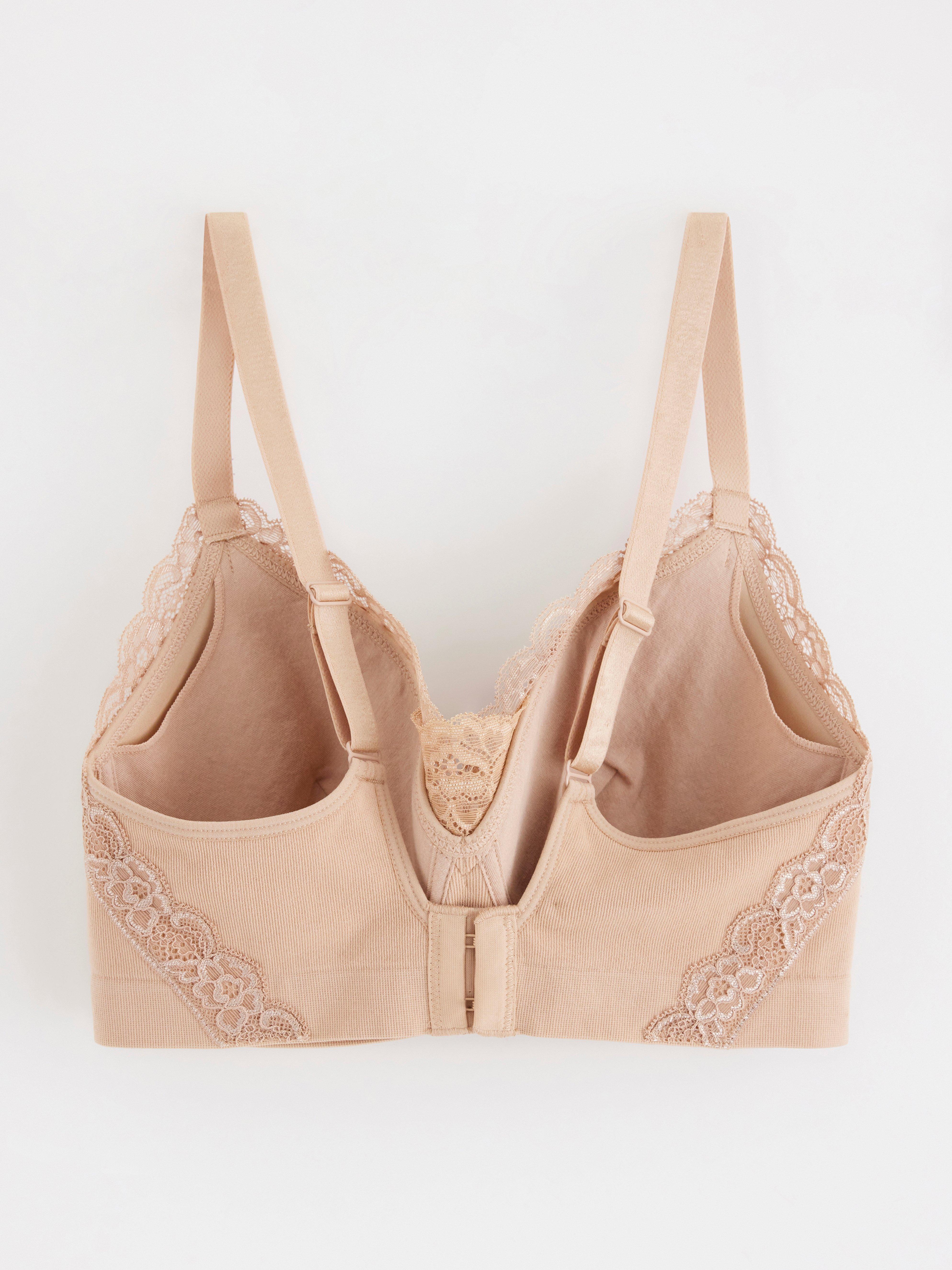 Bygellös protese-bh Beige