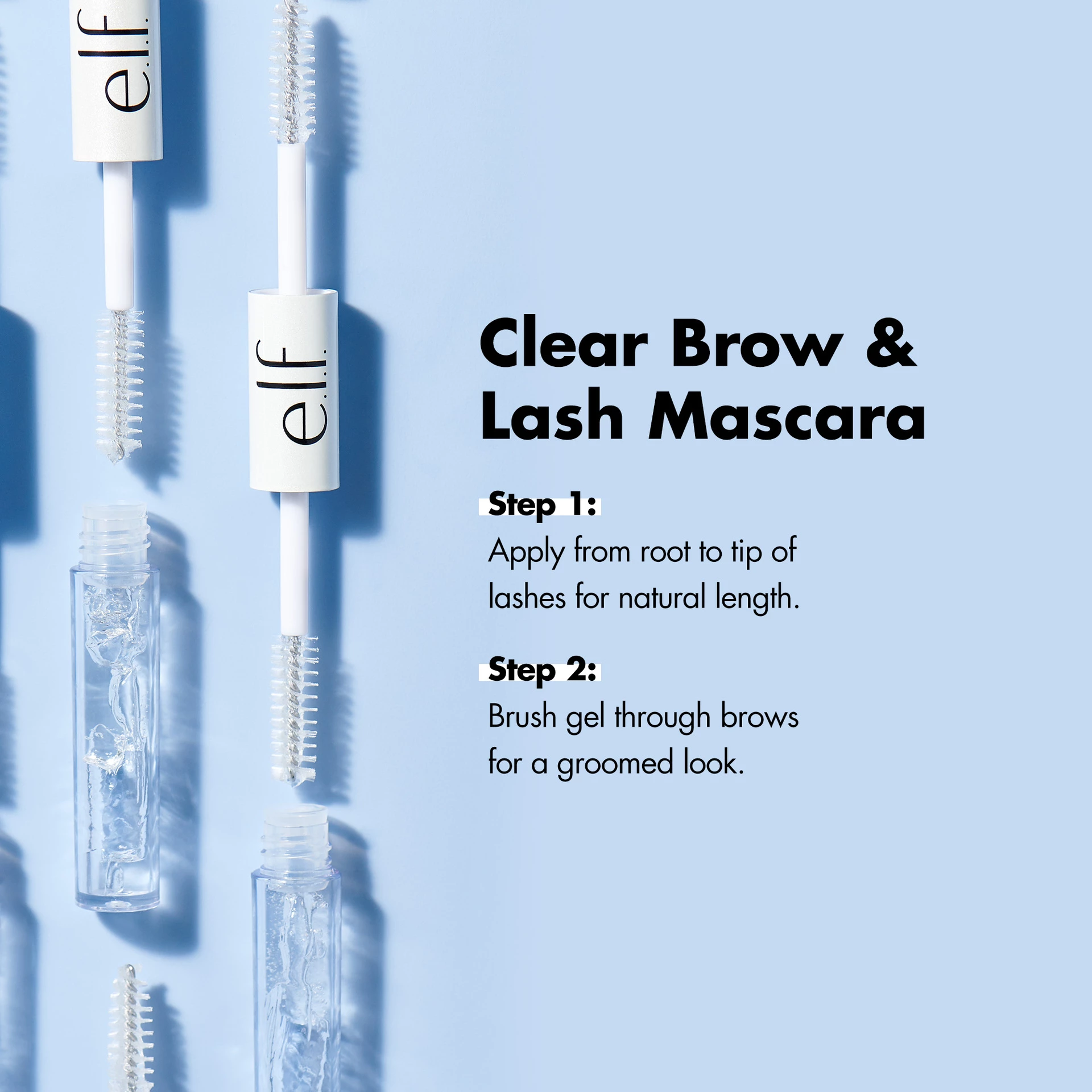 Rimel pentru sprâncene și gene Clear Brow & Lash Rimel pentru sprâncene și gene Clear Brow & Lash - Elf