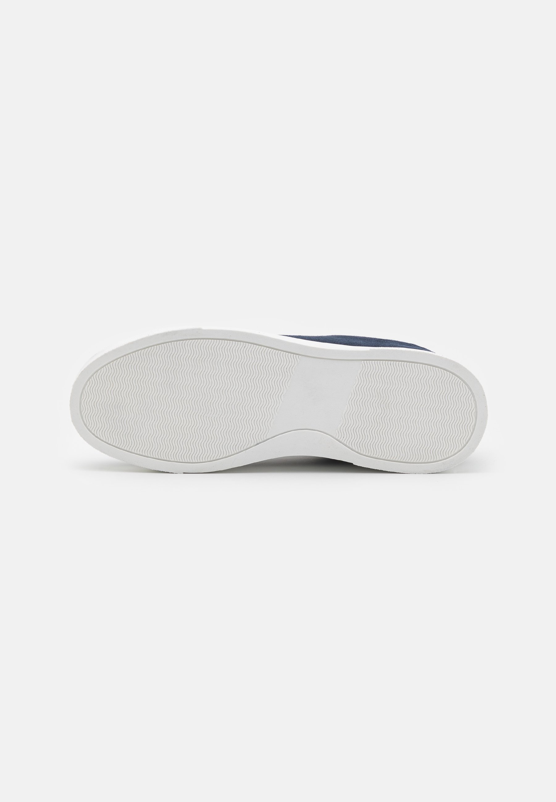 Pier One LEATHER - Sneakers - donkerblauw