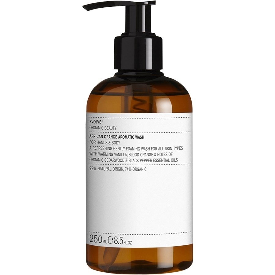 Evolve Organic Beauty гел за туширање, гел за руке и тело са укусом афричке поморанџе - 250 мл