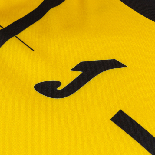 Camiseta Manga Corta Joma Tiger Iii Amarillo Negro