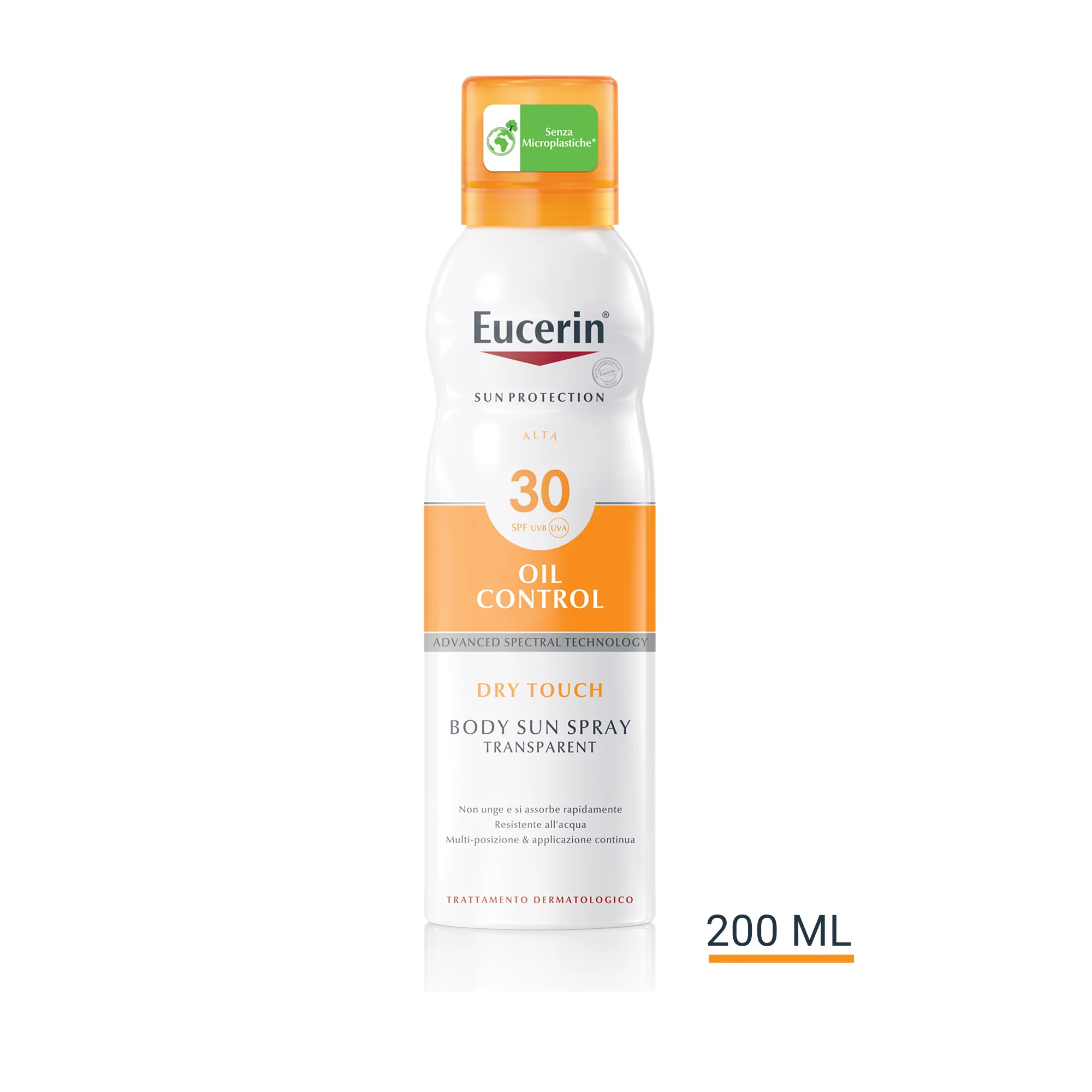 Sun Protection Oil Control Sun Spray Transparent Dry Touch SPF30 - Spray solare corpo alta prot.
