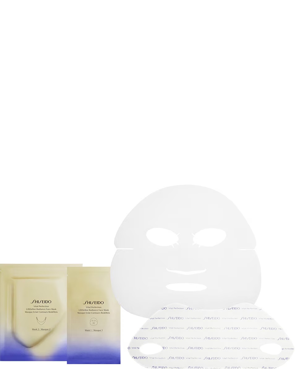 SHISEIDO VITAL PERFECTION LiftDefine spindesio suteikianti veido kaukė