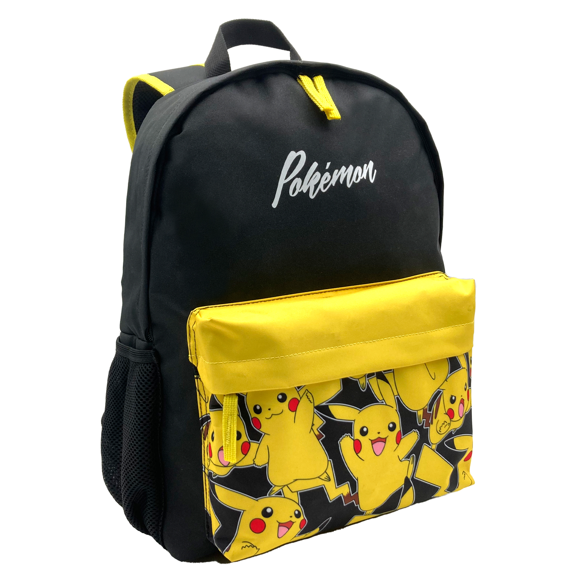  Přizpůsobivý školní batoh Pokémon Pikachu + taška na hračky s vozíkem a 4 otočnými kolečky