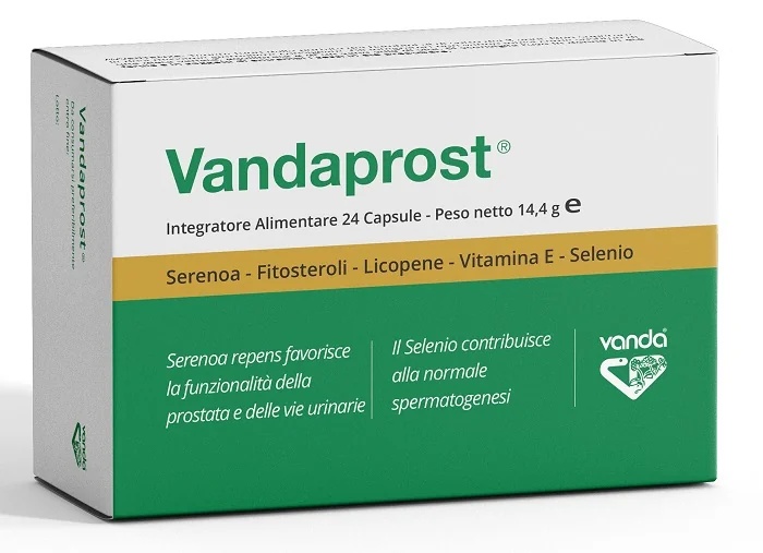 Vandaprost Nahrungsergänzungsmittel für die Prostata-Gesundheit, 24 Kapseln