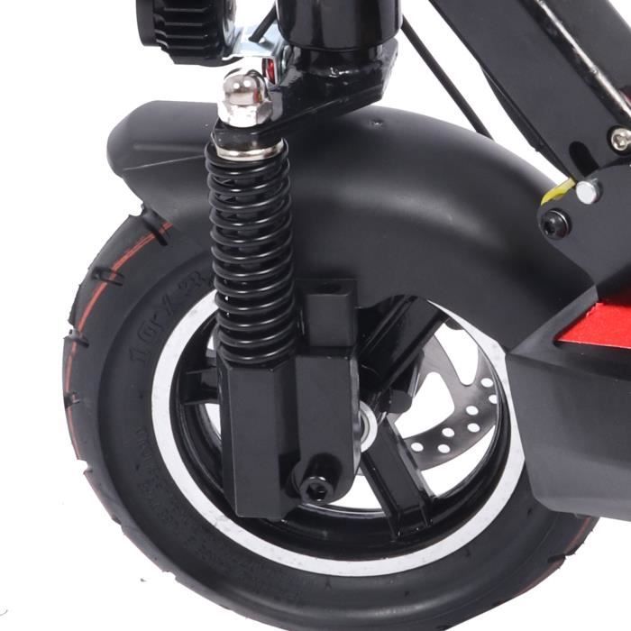 Amortiguador delantero para patinete eléctrico, suspensión de amortiguador hidráulico de resorte de 10 pulgadas para Kugoo M4