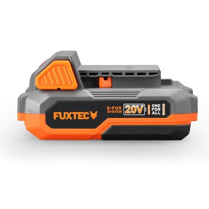 Batería de 2 Ah - FUXTEC FX-E1B2AH - 20 V compatible con todos los dispositivos FUXTEC de 20 V.
