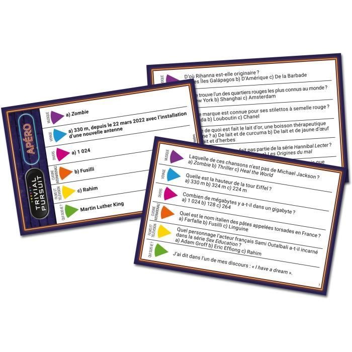 TRIVIAL PURSUIT Reise-Appetizer - Brettspiel - GEWINNSPIELE
