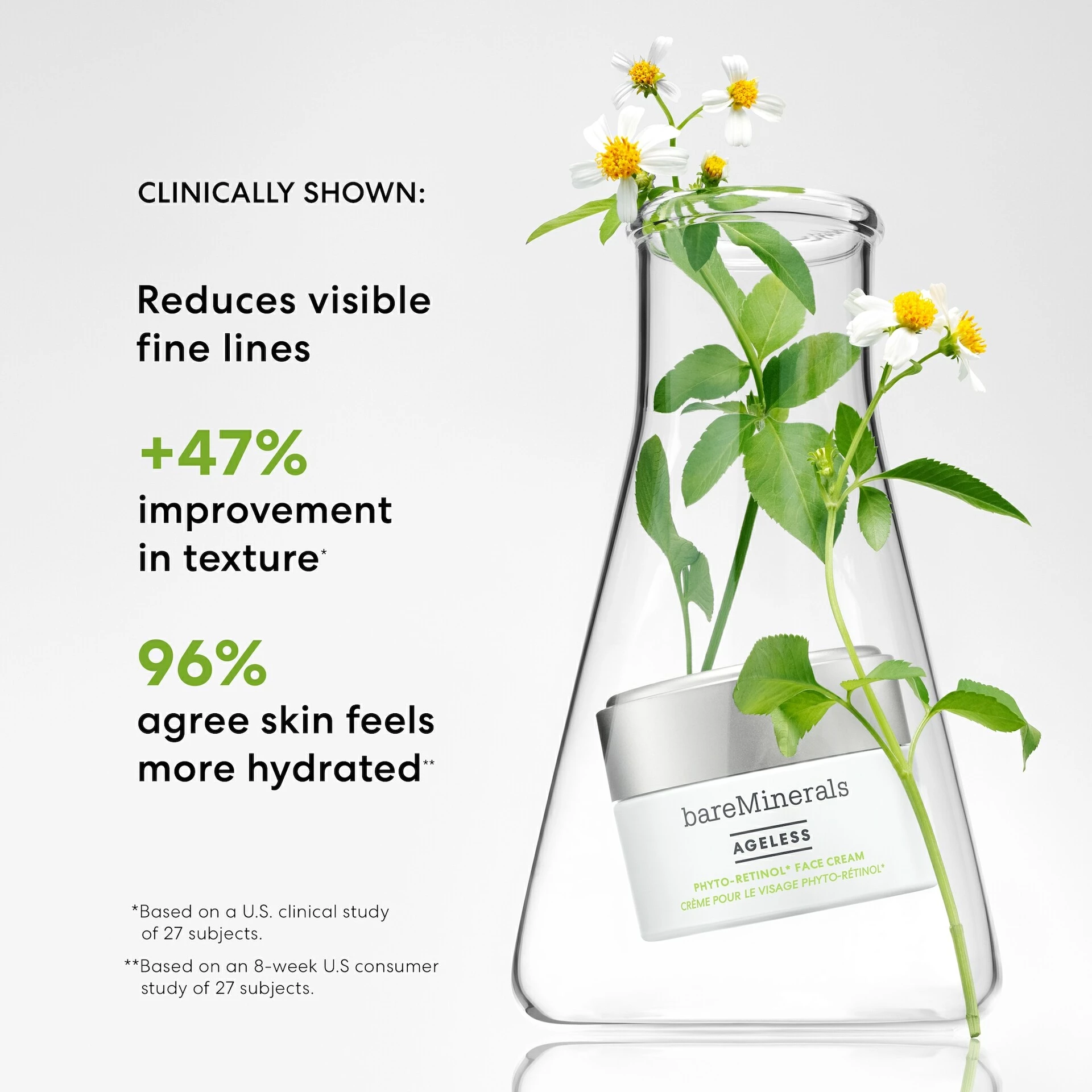 Cremă de față Ageless Phyto-Retinol 50 ml - bareMinerals