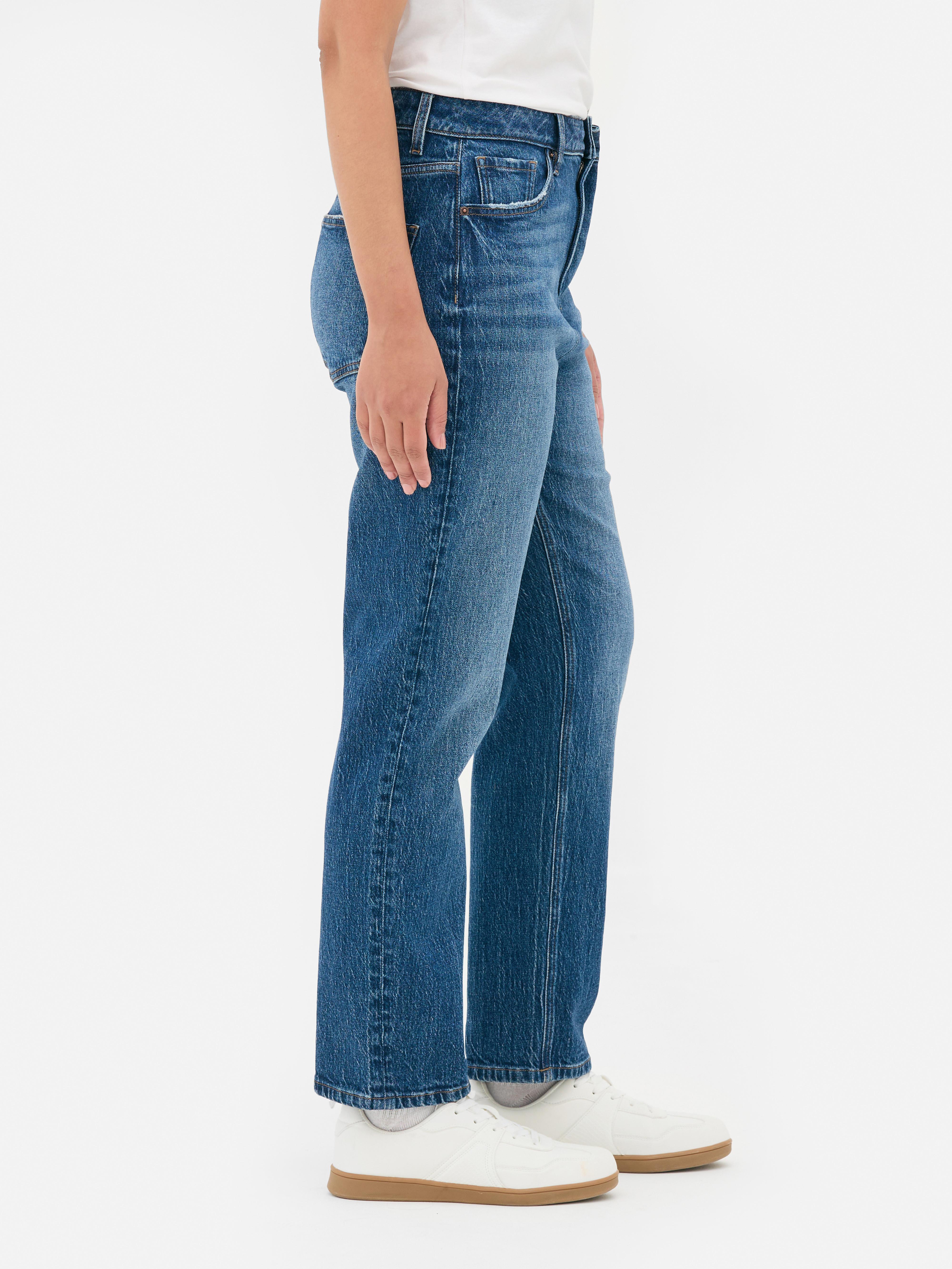 Schmal geschnittene Jeans mit geradem Bein – Entdecken Sie Ihre neue Lieblingsjeans aus Baumwolle