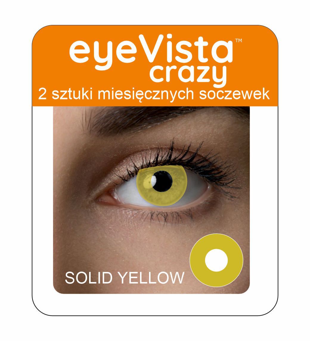 EyeVista Crazy Solid Yellow