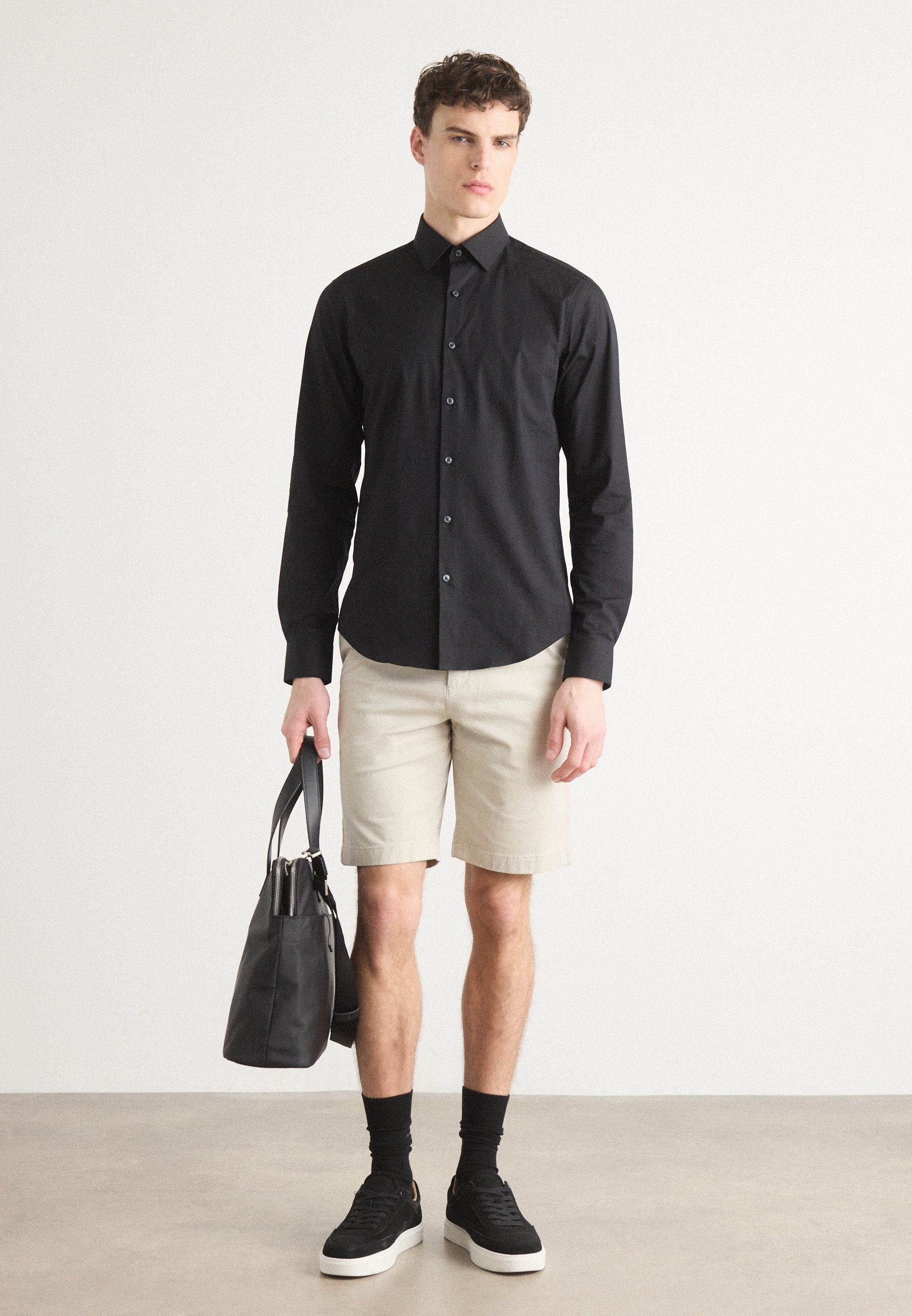 SLIM - Skjorte - blackCalvin Klein