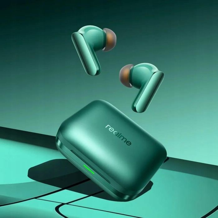 Écouteurs - REALME - Buds Air 7 Pro - ANC - Bluetooth 5.3 - In-Ear - Vert