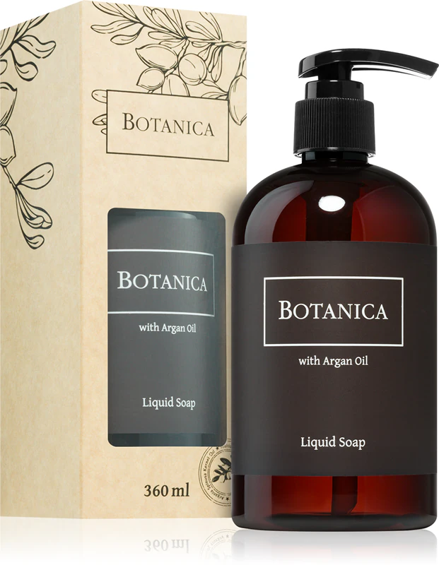 Sabonete líquido Botanica com óleo de argan