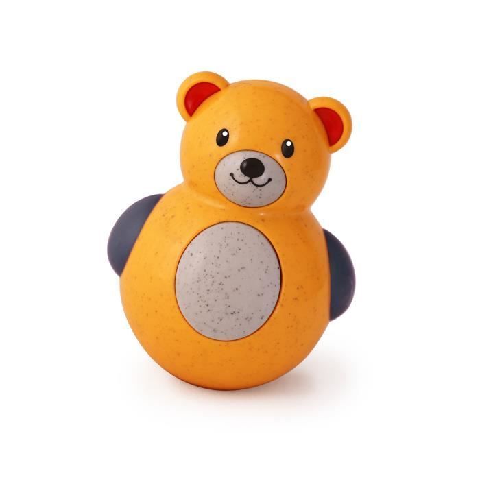 Jouet à bascule - Tolo Bio - Roly Poly Ours - Bioplastiques - 6 mois - Couleurs vives