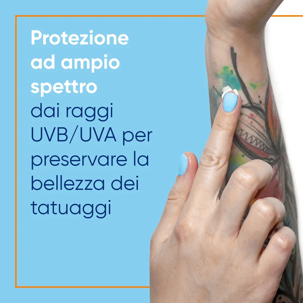 BEPANTHENOL Crème pour tatouages Bepanthenol avec très haute protection solaire SPF50+ 50ml pour tatouages