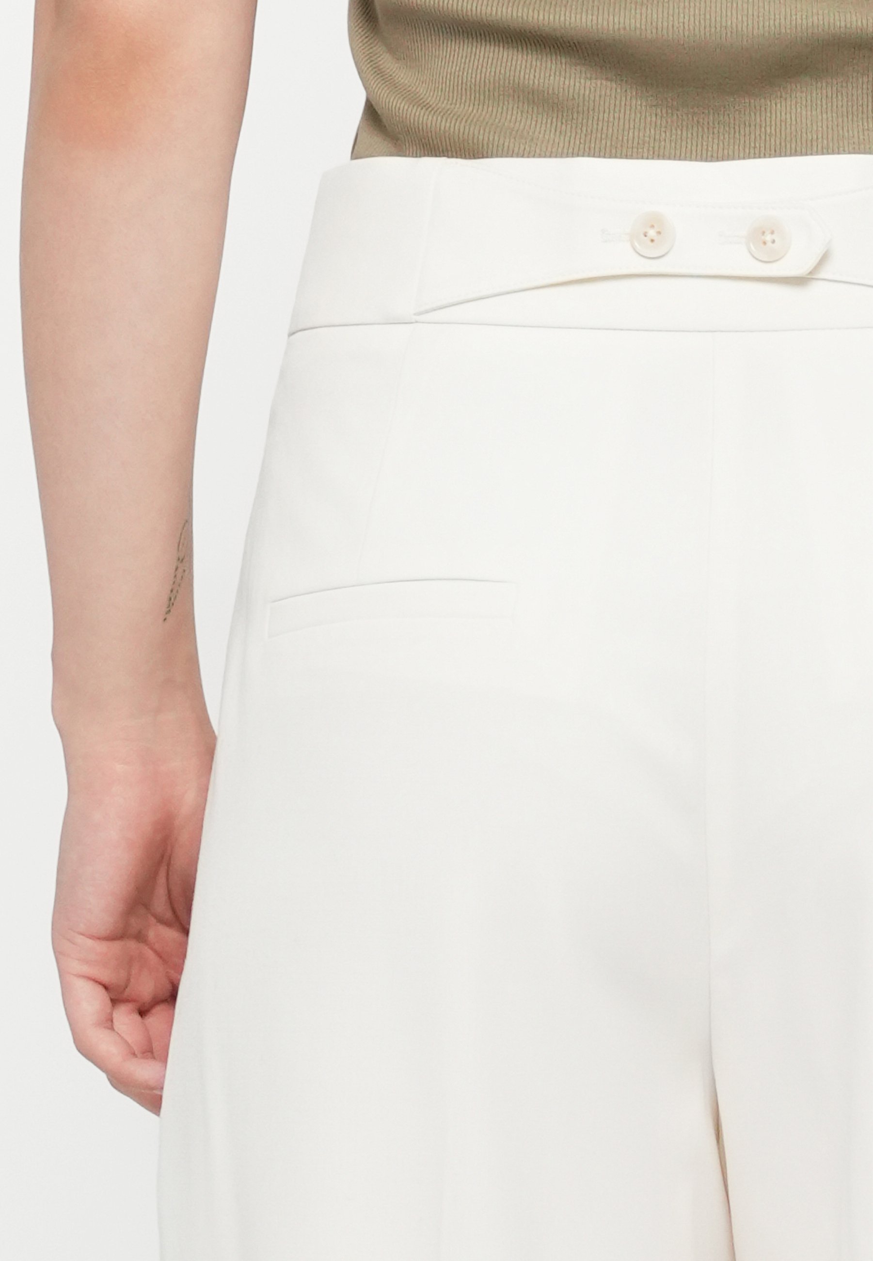 IVY OAK PRESCILLIA SUE - Pantalon - blanc neige
