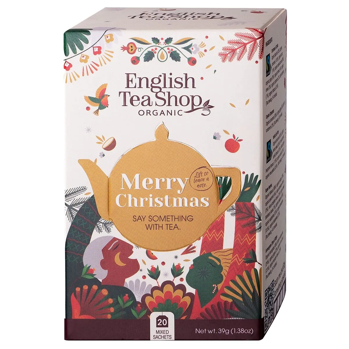 English Tea Shop Herbata Bio Herbata Bio Merry Christmas Say Something