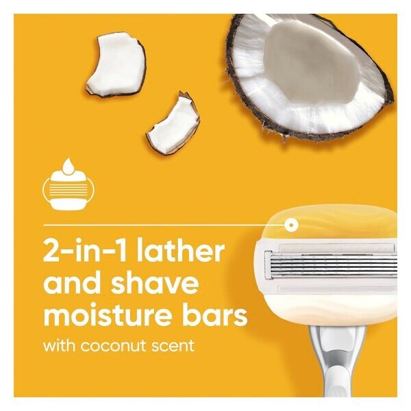 Gillette Venus Pro ComfortGlide Coconut rezervne oštrice<br>3 komada