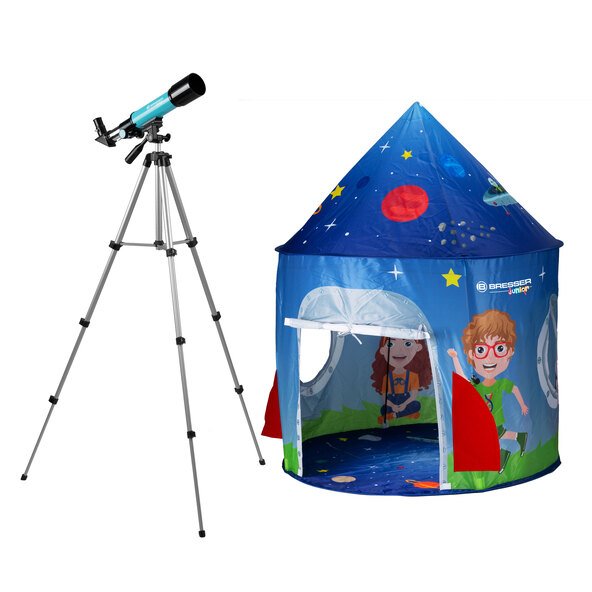 50/360 refractor telescope, with play tent