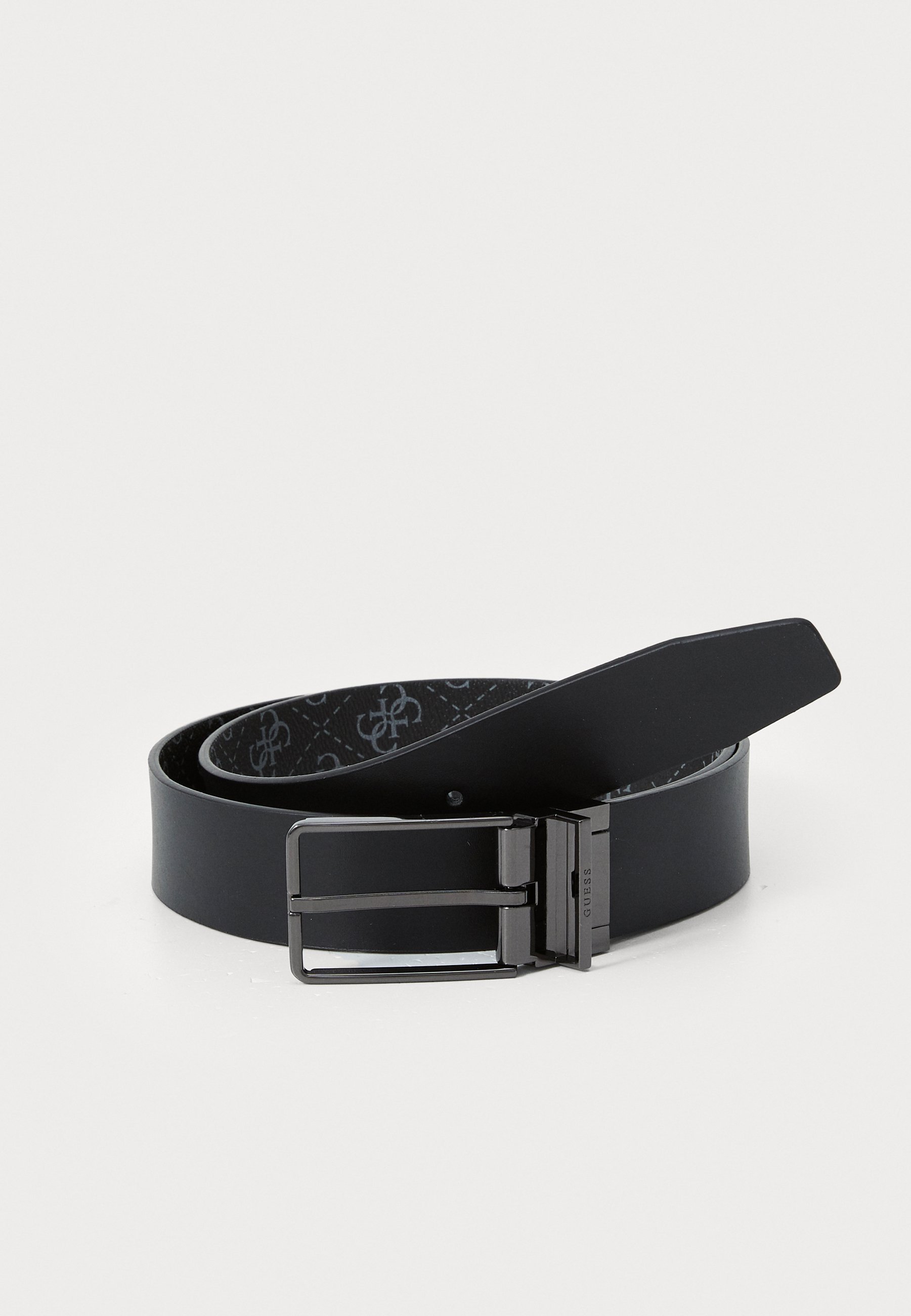 Guess AGUEDA ADJ REV - Belt - dark black multi