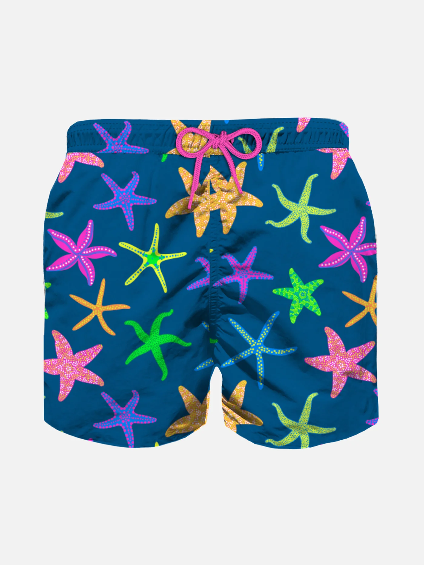 Kinderzwempak met veelkleurige zeesterprint