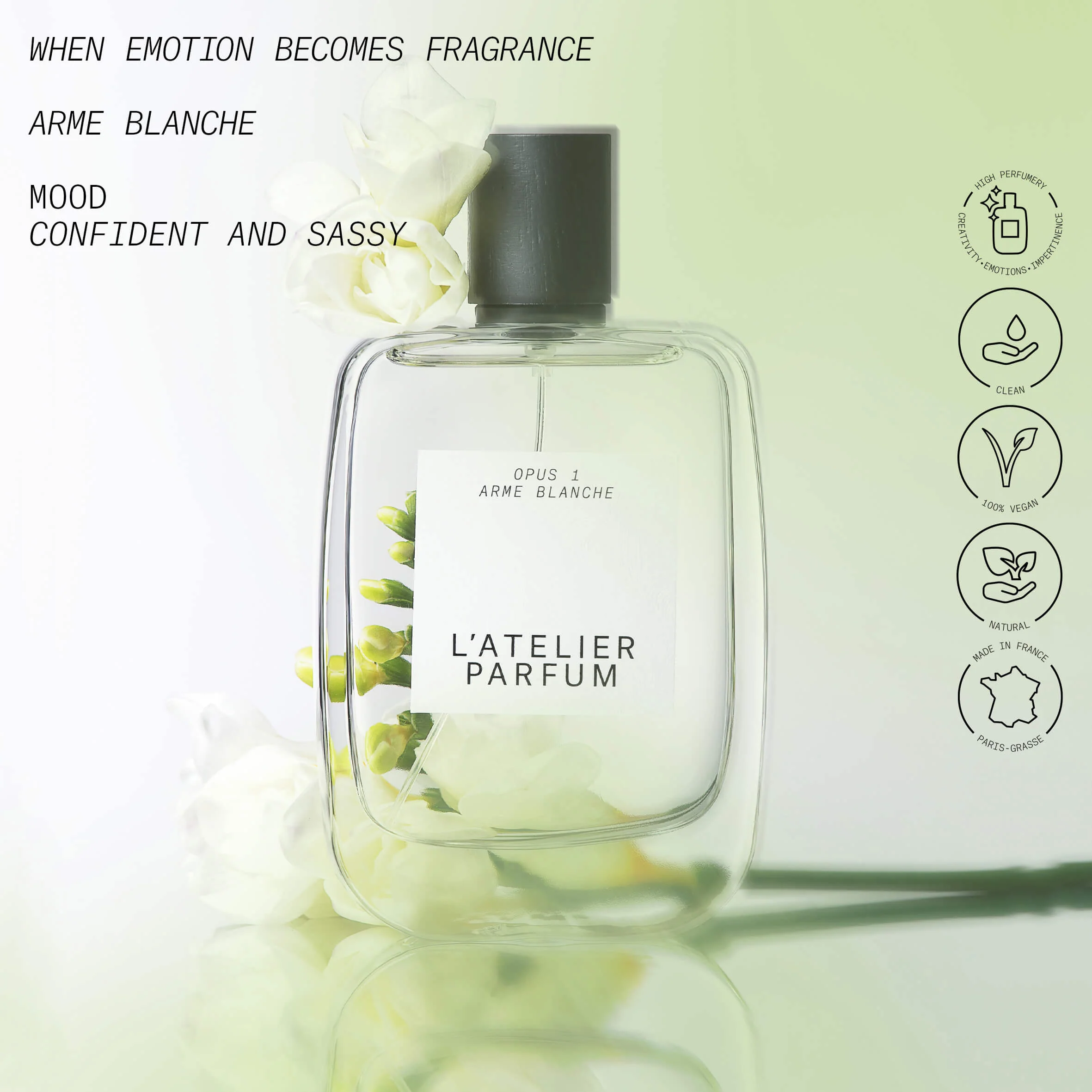 Opus 1 - Le Jardin Secret Arme Blanche - Eau de Parfum, Eau de Parfum Unisex