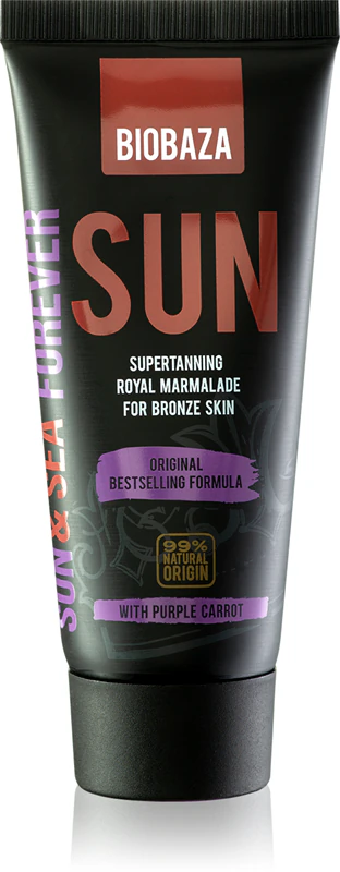 BIOBAZA Sun zonnebrandcrème met bètacaroteen