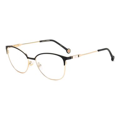 „Carolina Herrera“ akinių rėmeliai, juodo aukso spalvos 0120, „Carolina Herrera“.