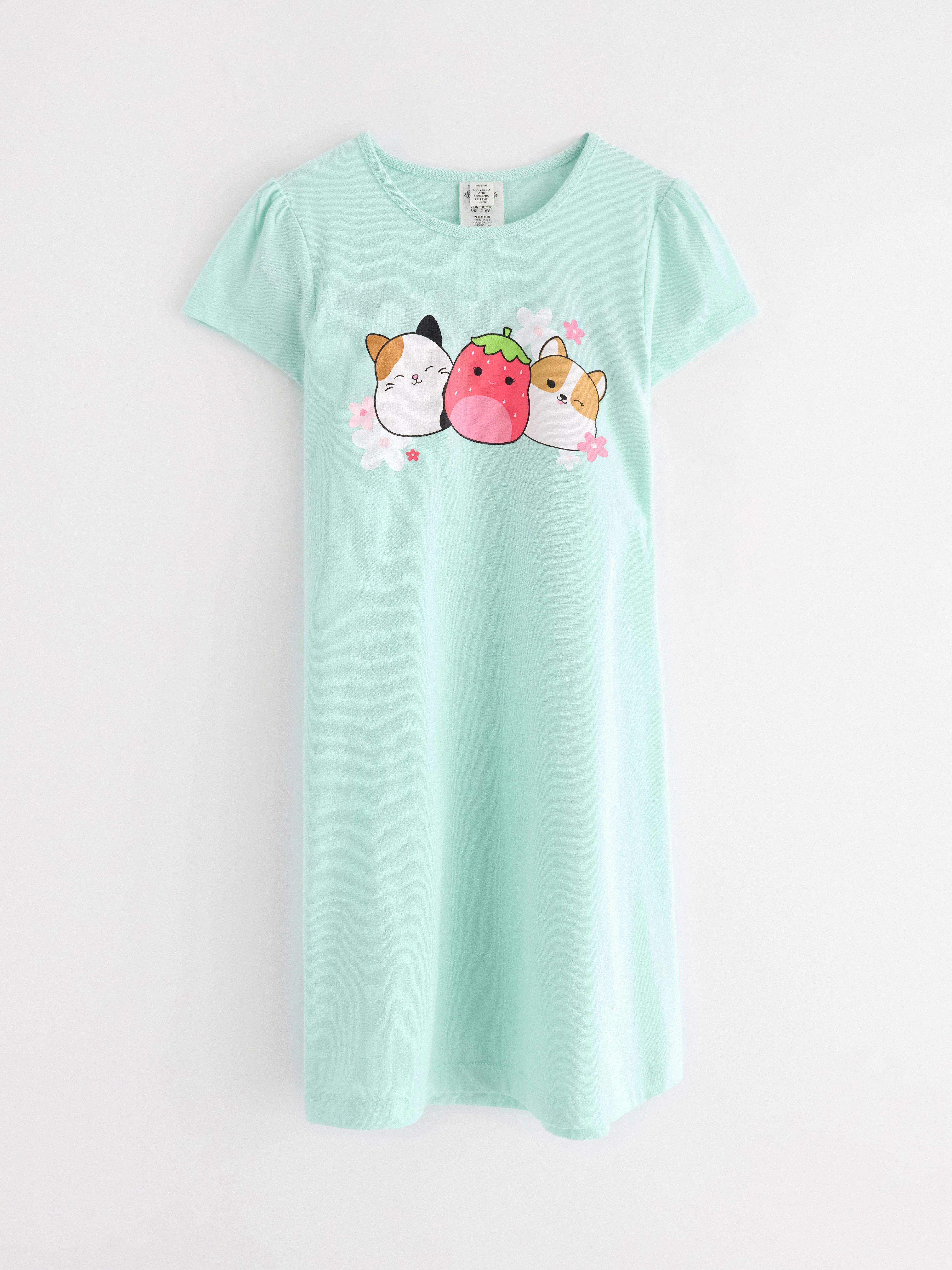 Squishmallows nattlinne Turquesa claro y polvoriento