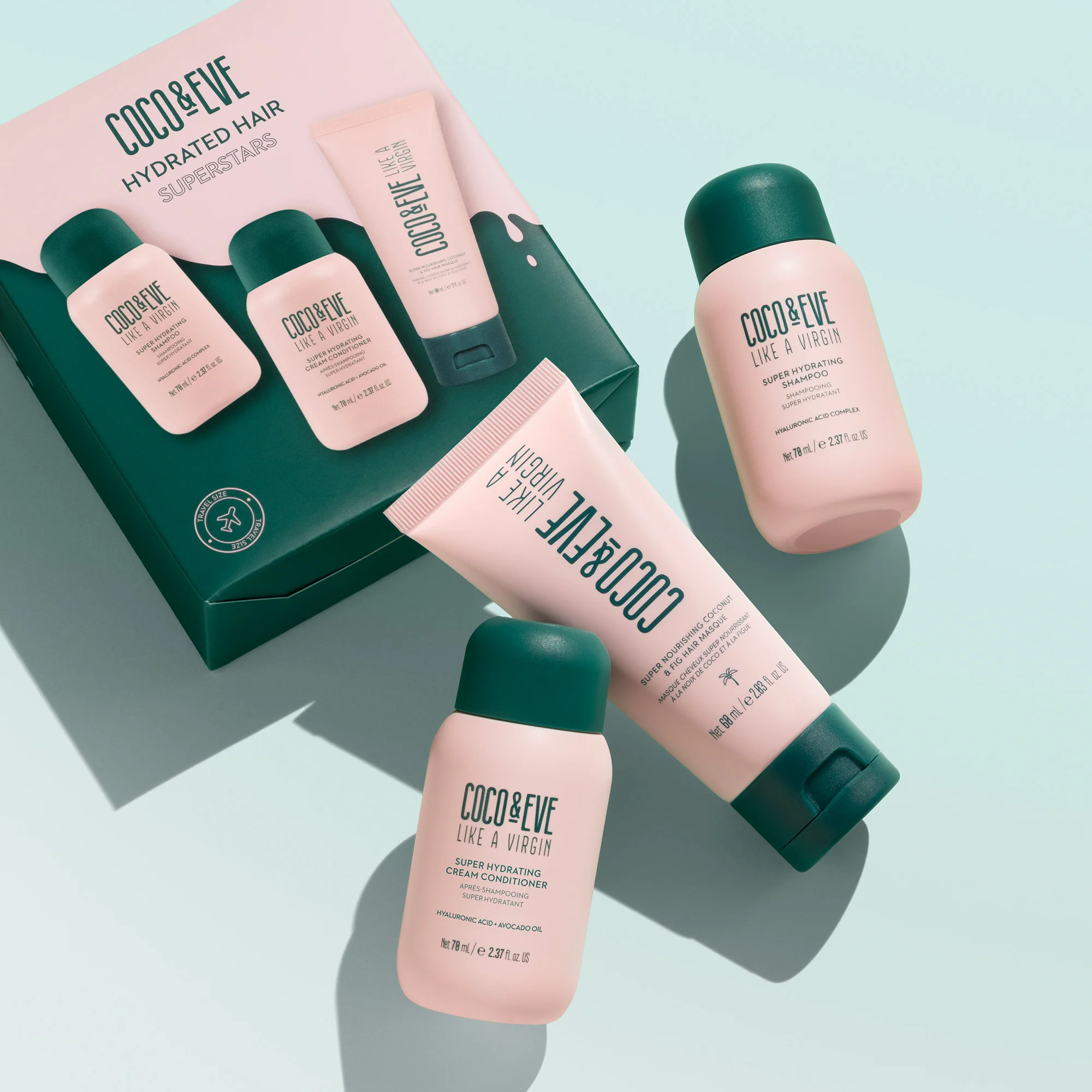 Like A Virgin Hydrated Hair Superstars Kit - Cofanetti per Capelli