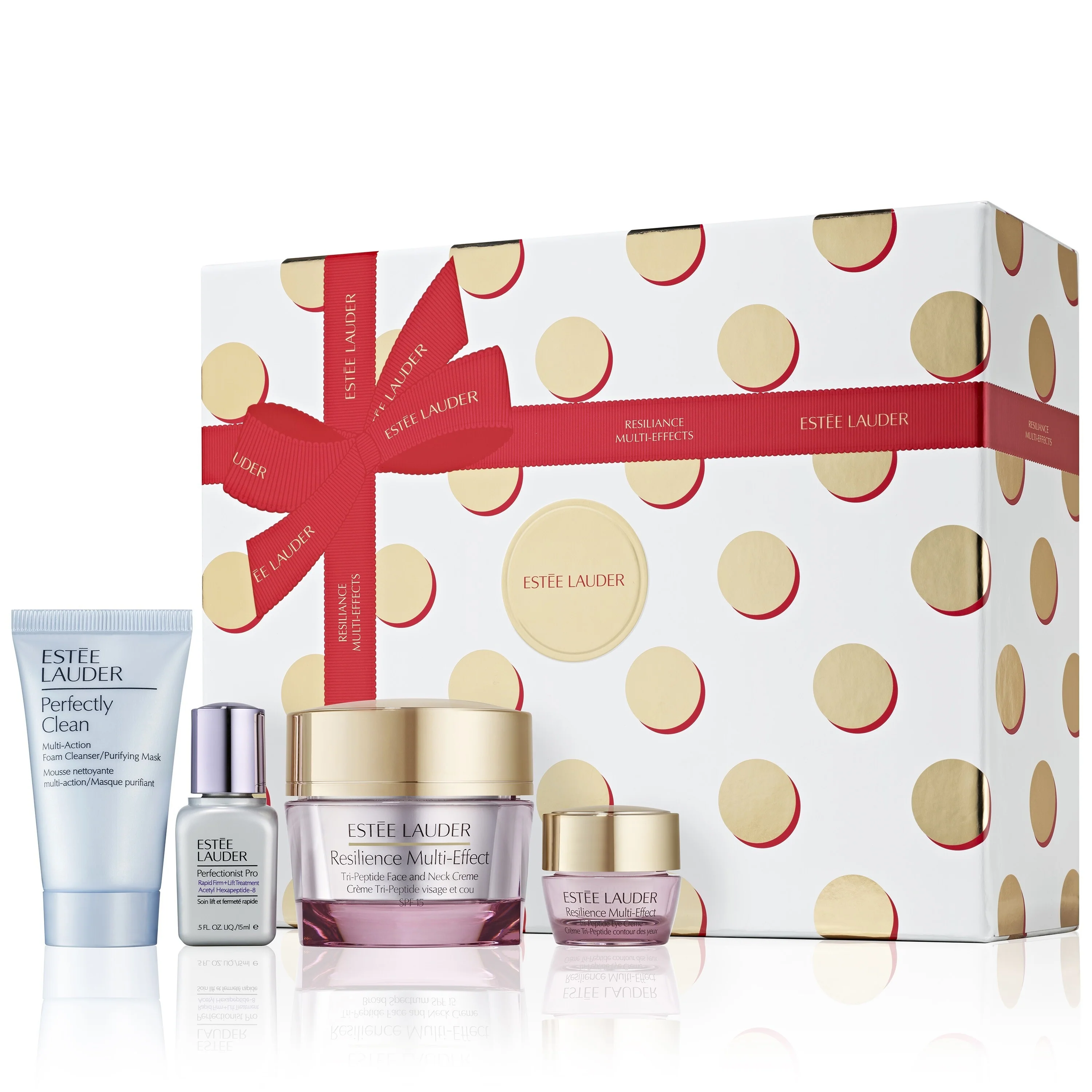Resilience Multi-Effect SET RESILIENCE MULTI-EFFECTS Natale 2025 - Cofanetto Antirughe, Crema viso giorno antirughe