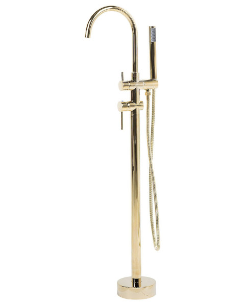 Bateria wannowa wolnostojąca 119cm złota