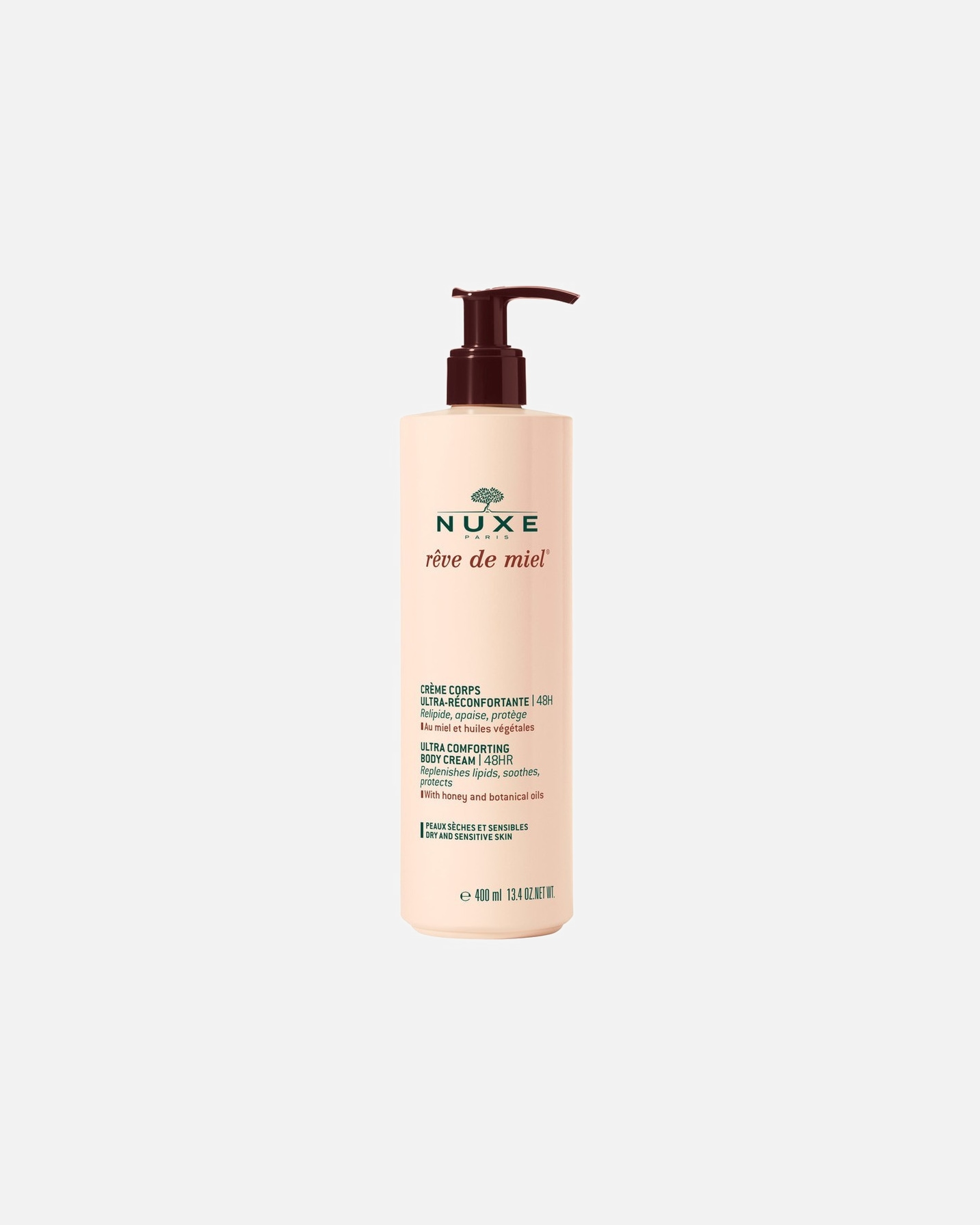 NUXE Rêve de Miel® Body Cream 48 timer - 400 ml