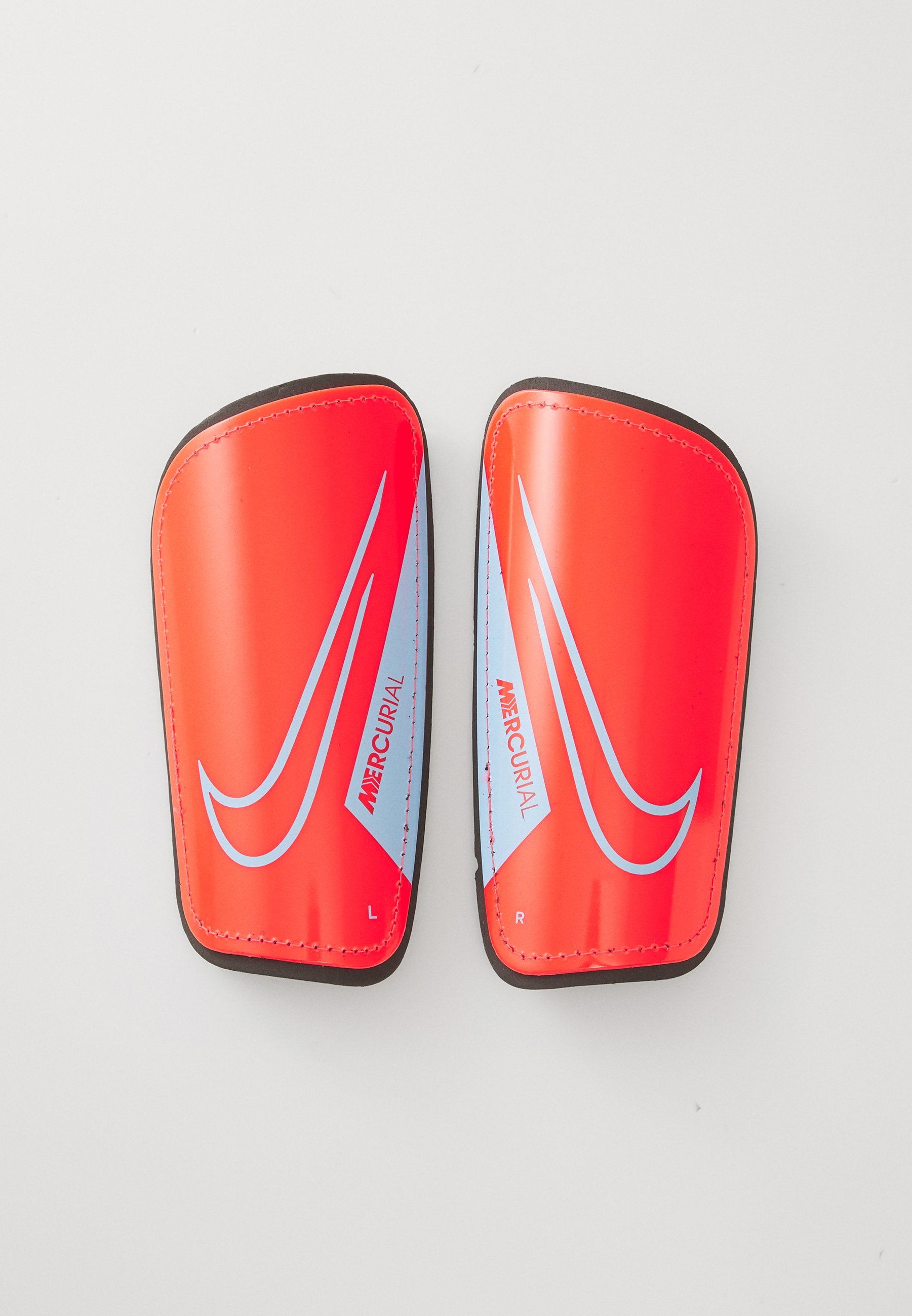 Nike Performance MERCURIAL HARDSHELL - Schienbeinschoner - leuchtend karmesinrot/königsblau