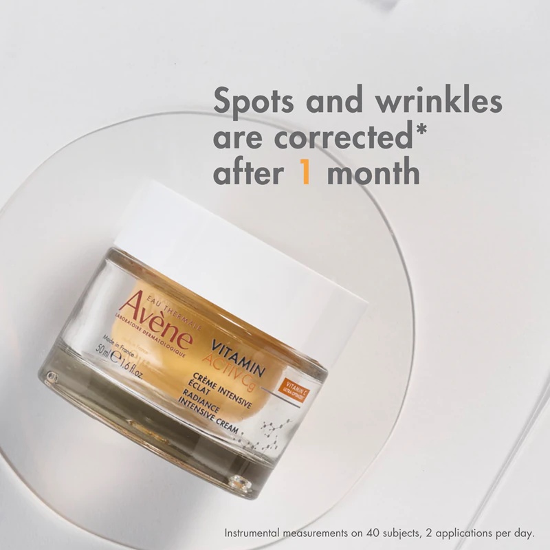 Avène Vitamin Activ CG Radiance Intensive Cream posvetlitvena krema proti gubam z vitaminom C