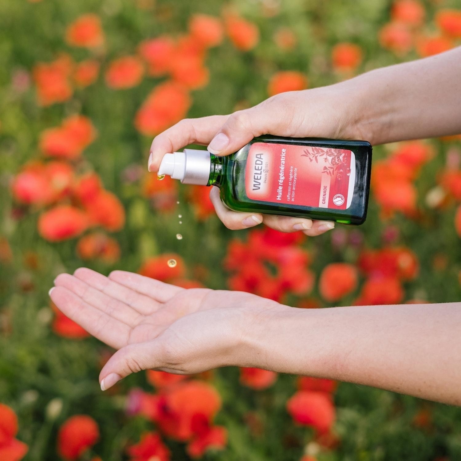 Weleda Grenade Huile régénératrice - 100 ml (flacon pompe)