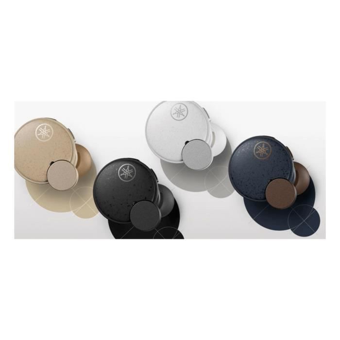 Écouteurs True Wireless - YAMAHA - TW-E7B - Noir - Sans fil - True Sound