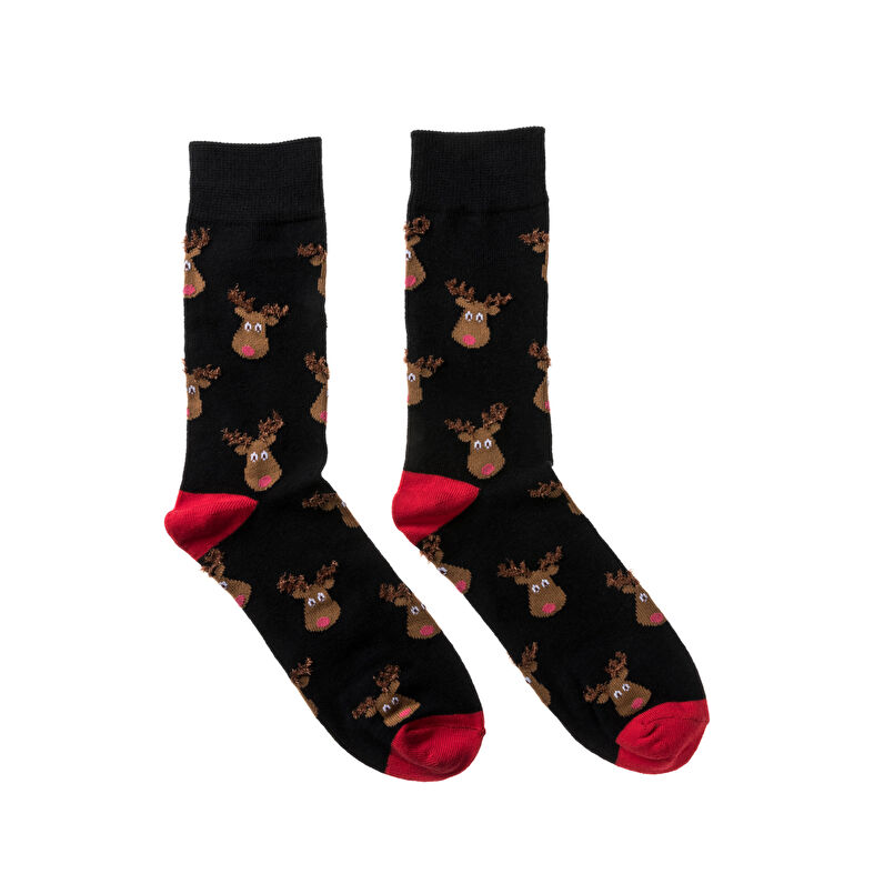 Calcetines y medias negras para hombre
