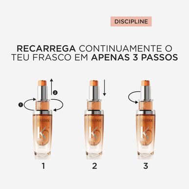 Kérastase Discipline Oléo-Relax Recarregável Recarga Óleo para Cabelo Volumoso e Rebelde 75 ml 75 ml
