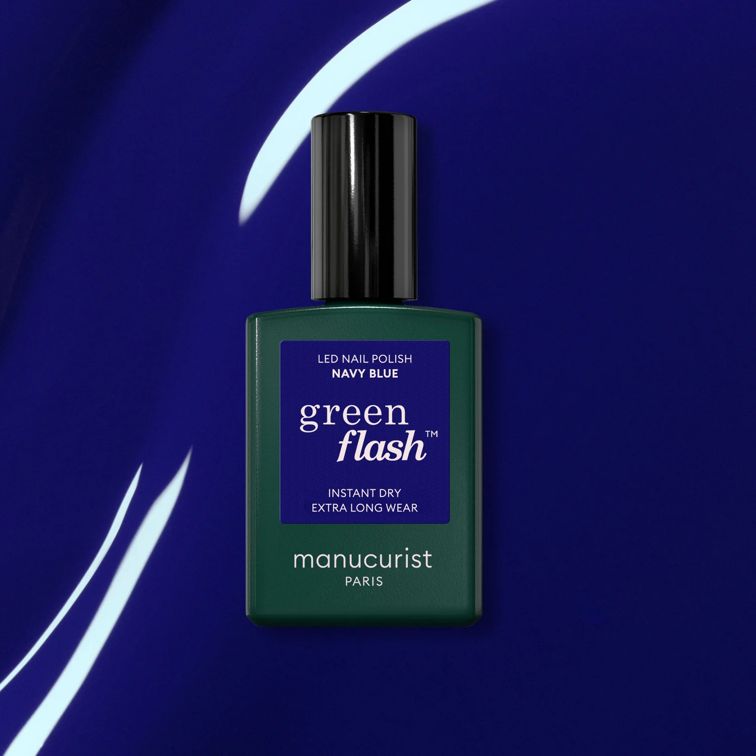 Semi-permanent LED Green Flash™ - 15 ml Navy Blue