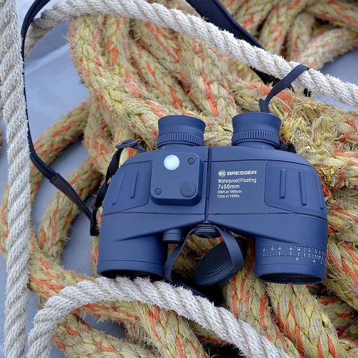Jumelles marines Topas Bresser 7x50 WD avec boussole