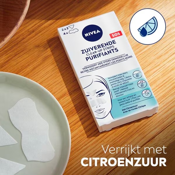 NIVEA pročišćavajuće trakice za čišćenje<br>6 komada