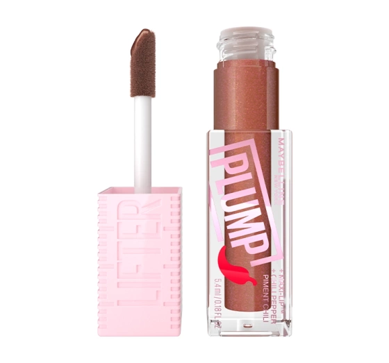 Maybelline Lifter Plump powiększający błyszczyk do ust 007 Cocoa Zing 5,4 ml